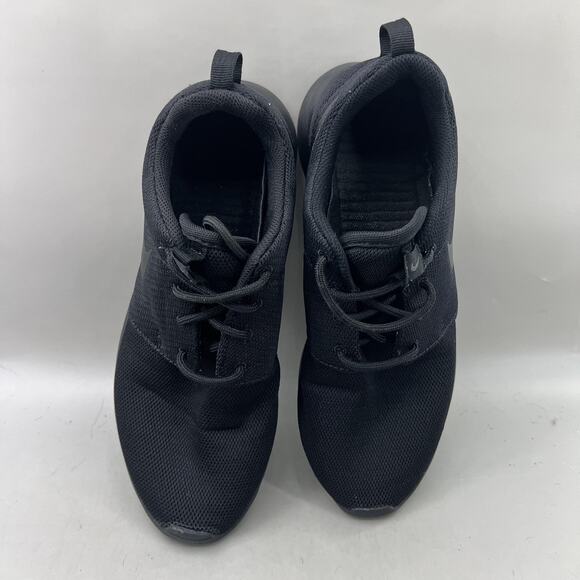 Nike Roshe One Running Shoes Women Size 9 Black Mesh Comfort Lightweight Sneaker - Picture 5 of 10